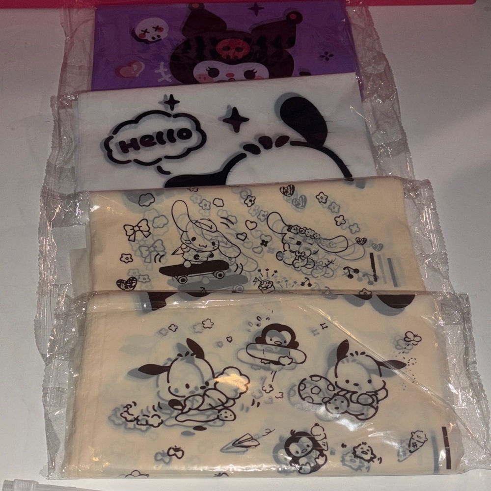 Sanrio Character small car trash bags adhesive - you choose